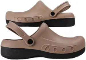 Men Chef Clogs Men Kitchen Shoes Injection Shoes Anti-Slip Outsole Garden Clogs Sandal Big