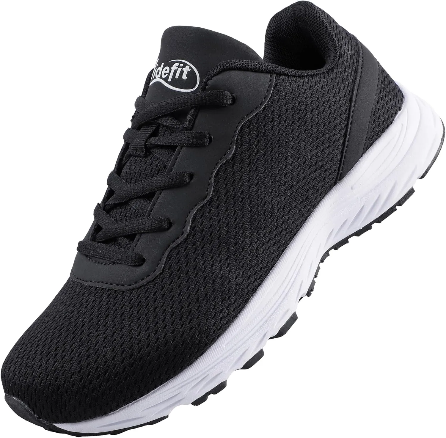 Men Women Wide Fit Sneakers Fahion Lightweight Running Shoes Cushioned Workout Shoes