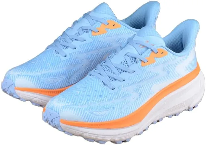 Men's Breathable Road Running Shoes Mesh Lightweight Tennis Sport Shoes Non Slip Cushion Athletic Sneaker