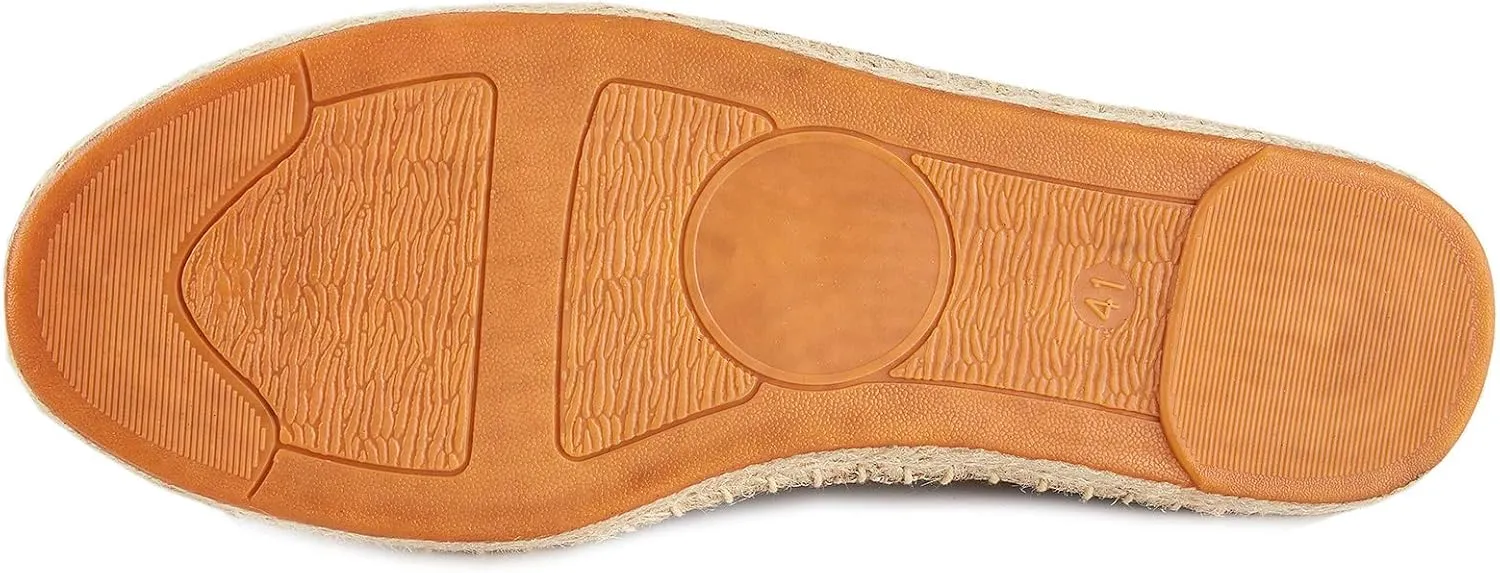 Men's Classic Slip on Flat Espadrilles