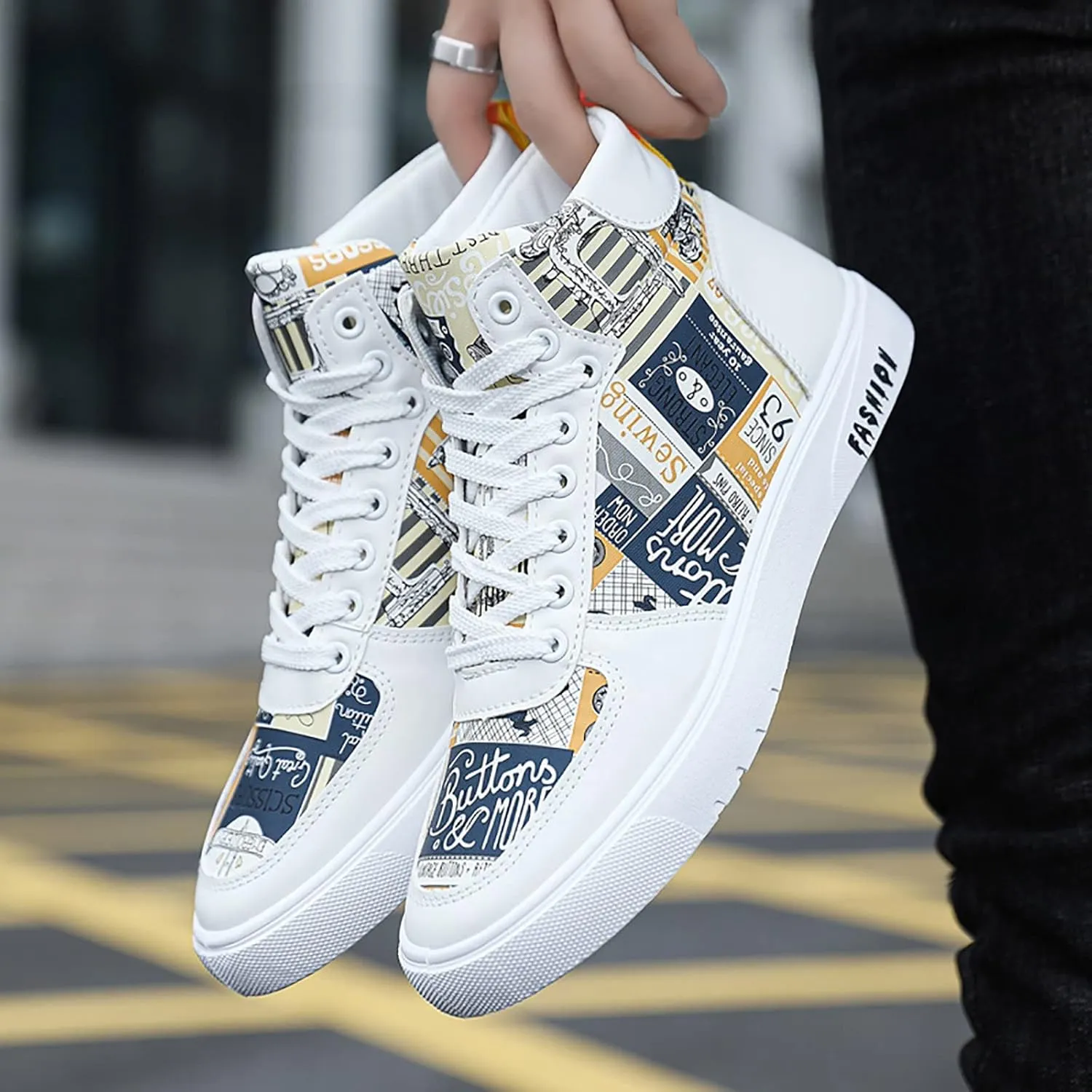 Men's Comfortable Diabetic Shoes Lightweight Breathable Walking Shoe Gym Tennis Business Casual Versatile Shoes