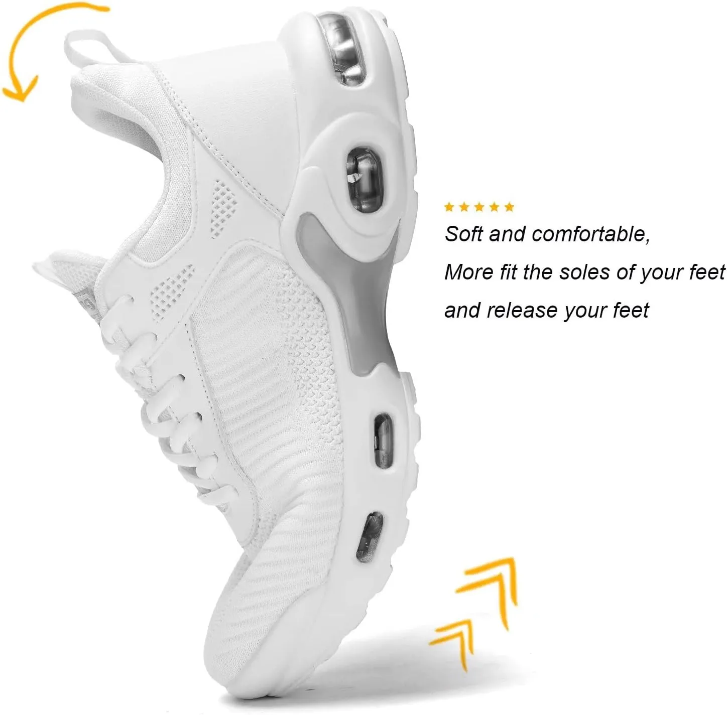 Men's Fashion Sneaker Non Slip Air Running Shoes for Men Athletics Sport Trainer Tennis Basketball Shoes