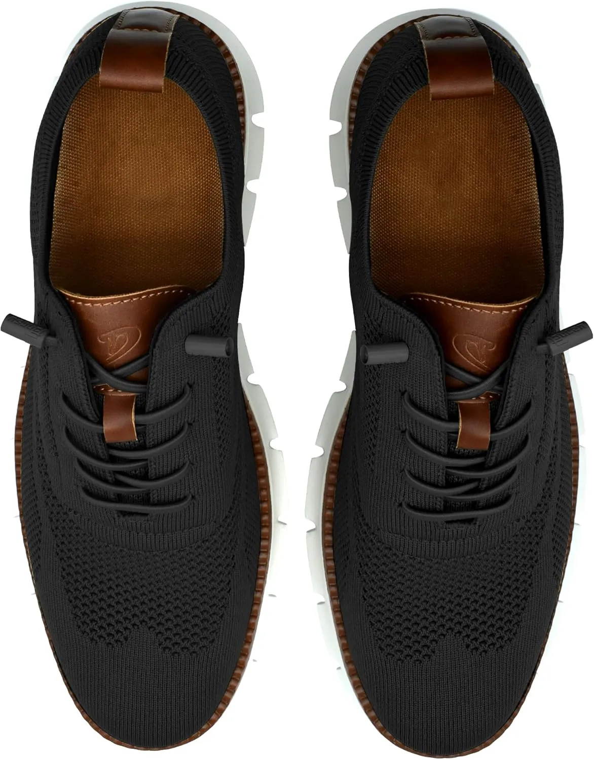 Men's Mesh Casual Sneakers Dress Oxfords Business Versatile Walking Tennis Shoes