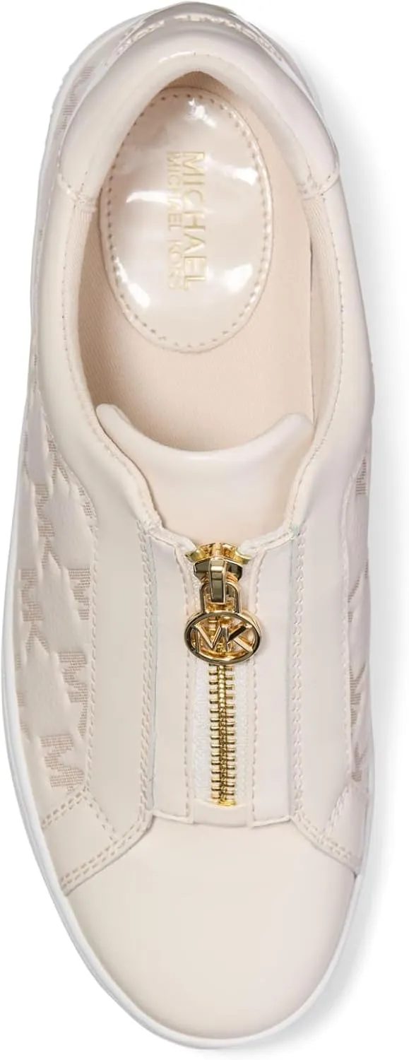 Michael Kors Women's Keaton Zip Slip on Sneaker Lace Up