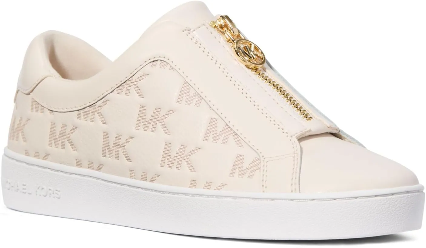 Michael Kors Women's Keaton Zip Slip on Sneaker Lace Up
