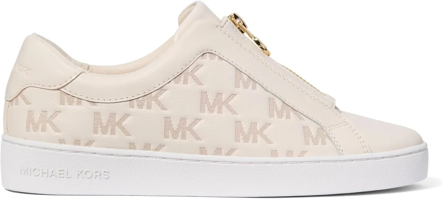 Michael Kors Women's Keaton Zip Slip on Sneaker Lace Up