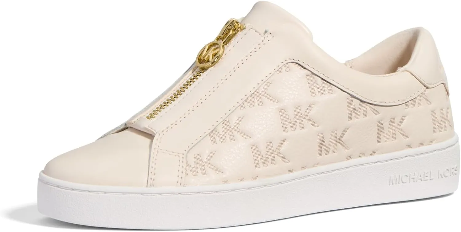 Michael Kors Women's Keaton Zip Slip on Sneaker Lace Up
