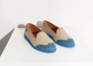 Minimalistic Blue Wingtip Sale ends today Loafer in