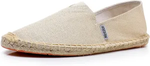 Mintzice Men's Solid Comfortable Slip on Canvas Espadrilles Flat