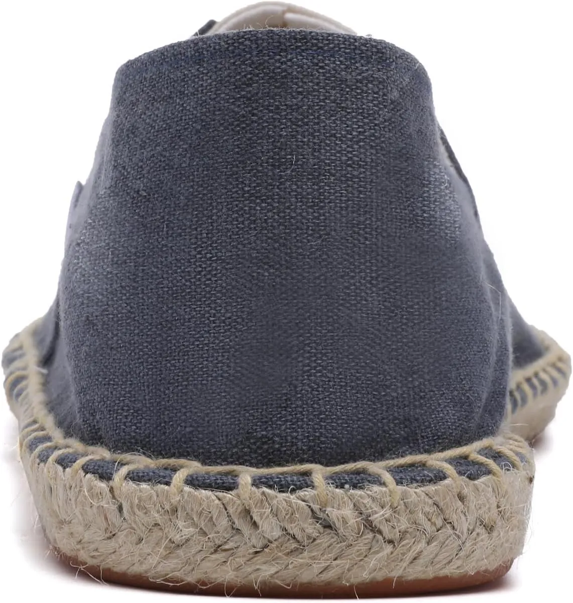 Mintzice Men's Solid Comfortable Slip on Canvas Espadrilles Flat