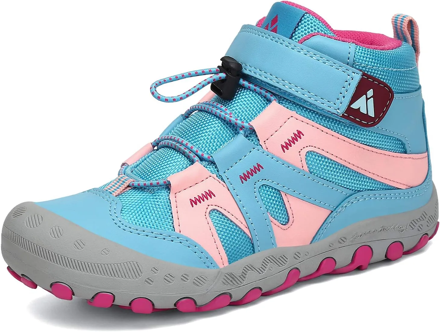Mishansha unisex child Anti Collision Non Slip Sneaker Outdoor Trekking Hiking Shoe