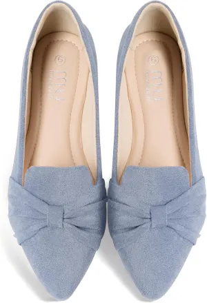 MUSSHOE Flat Shoes Women Comfortable Slip on Women's Flats Dress Shoes for Women