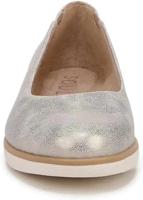 Naturalizer Soul Women's Idea Cushioned Slip-On Ballet Flat
