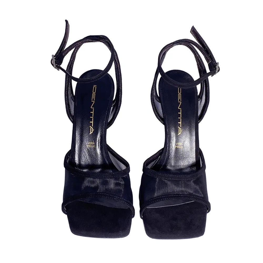 NELIA BLACK SUEDE