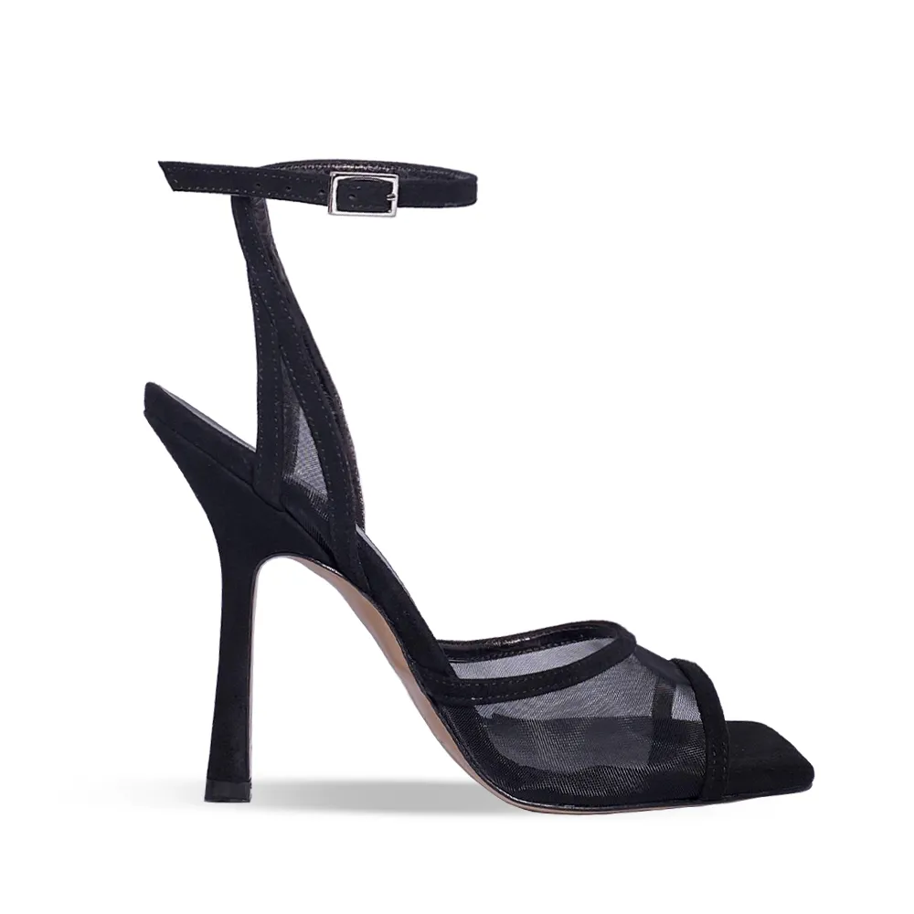 NELIA BLACK SUEDE