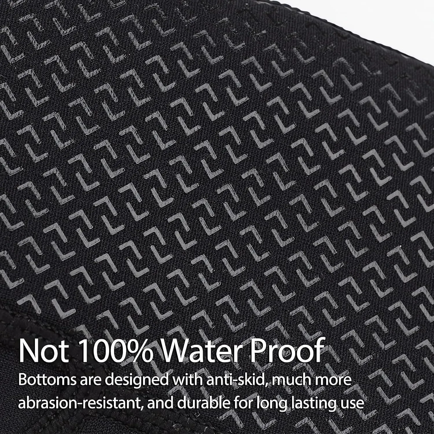 Neoprene Water Socks,3mm Diving Socks Anti-Slip Wetsuit Beach Booties for Outdoor Water Sports Diving Swimming