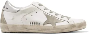 nesho Women's Trainers Sneakers Low Top Leather Casual Walking Shoes Slide