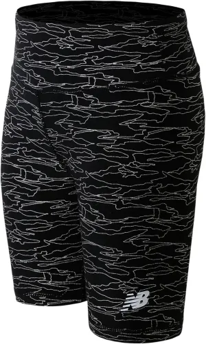 New Balance Girl's Printed Performance Bike Shorts (Big Kids)