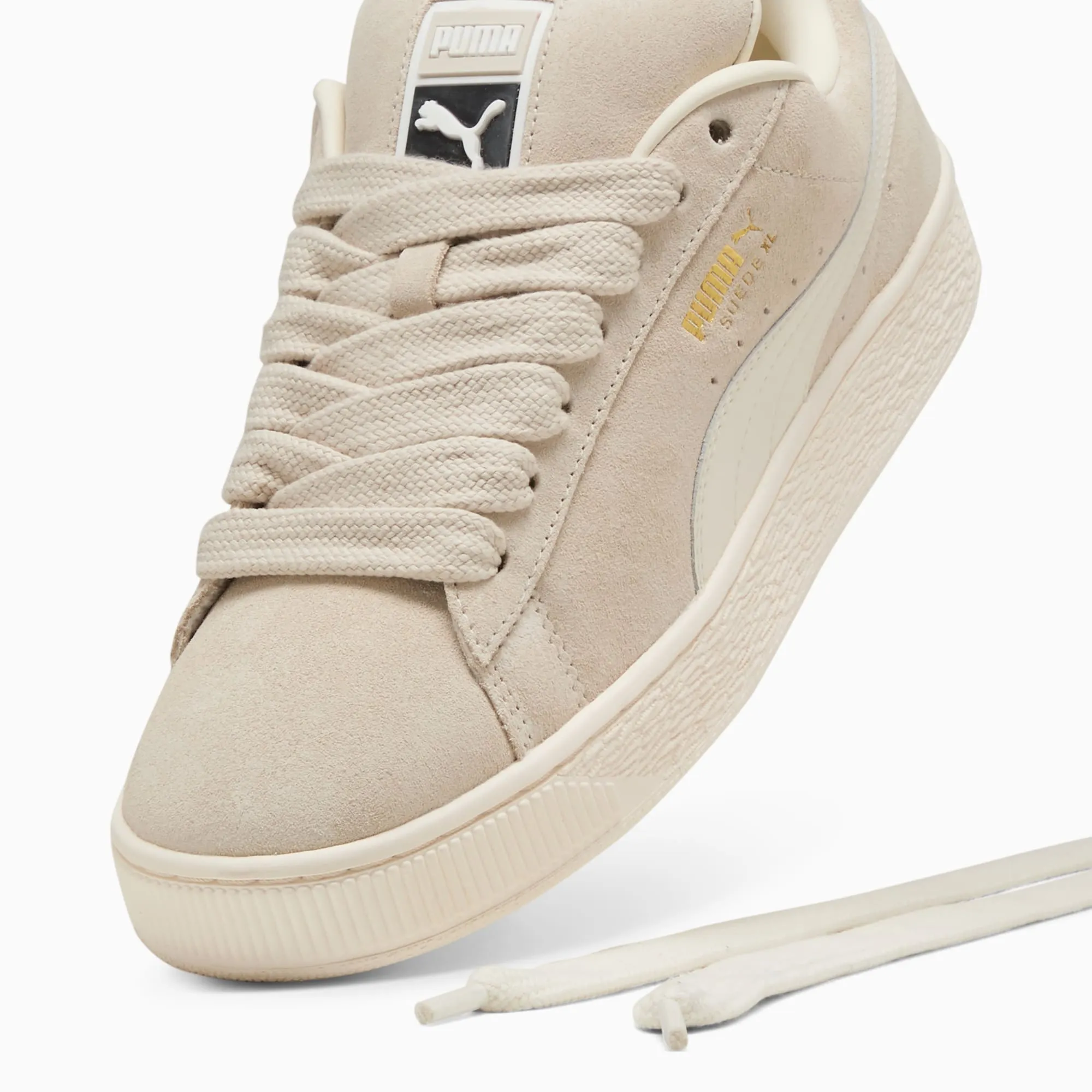 NEW Women's PUMA XL Alpine Snow Warm White SUEDE Shoes AUTHENTIC IN BOX