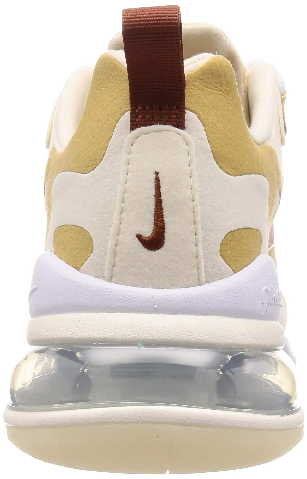 Nike Men's Running Shoe 7.5 Tan/White-dark Red