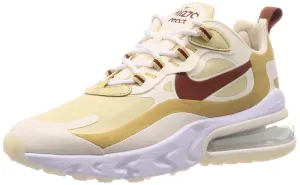 Nike Men's Running Shoe 7.5 Tan/White-dark Red