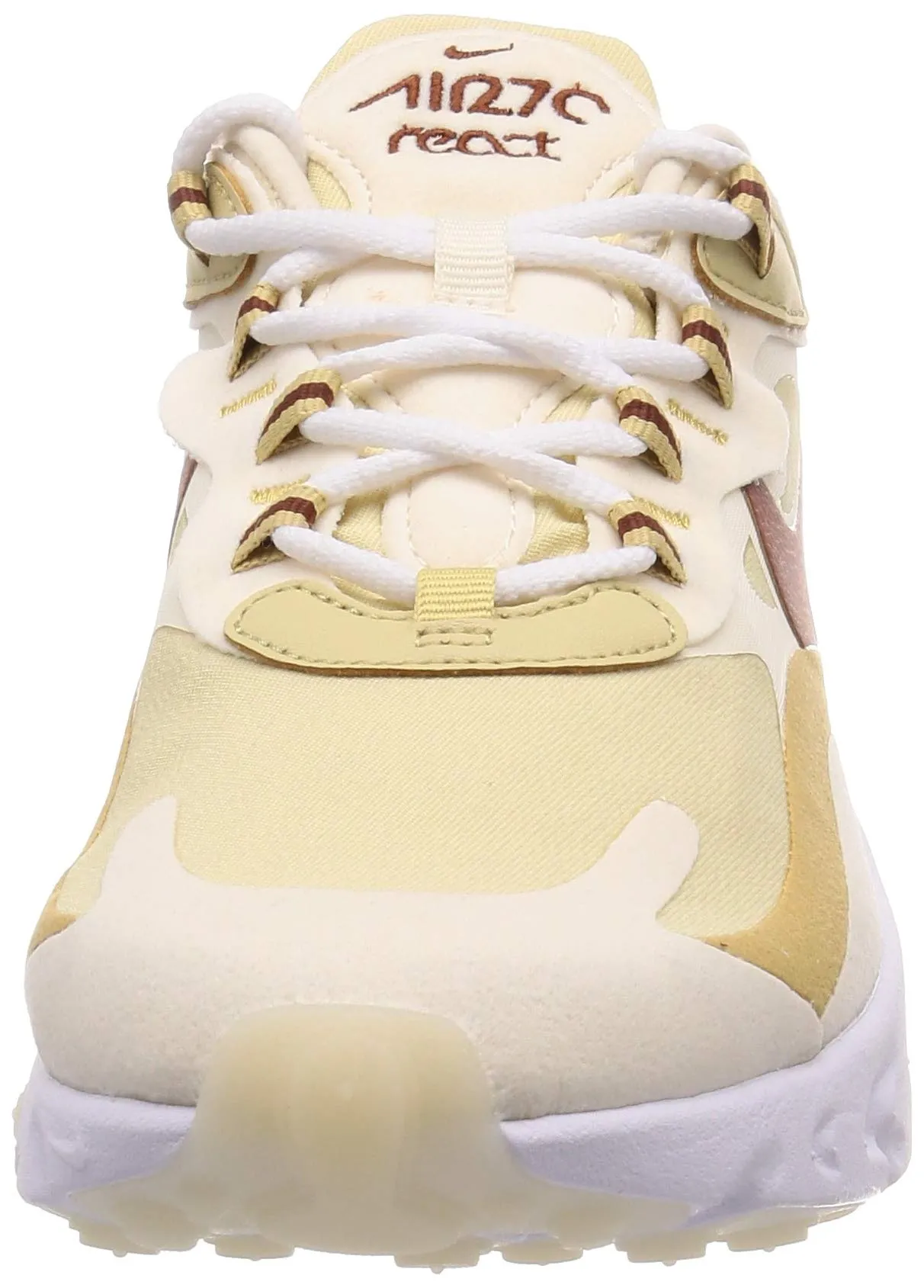 Nike Men's Running Shoe 7.5 Tan/White-dark Red