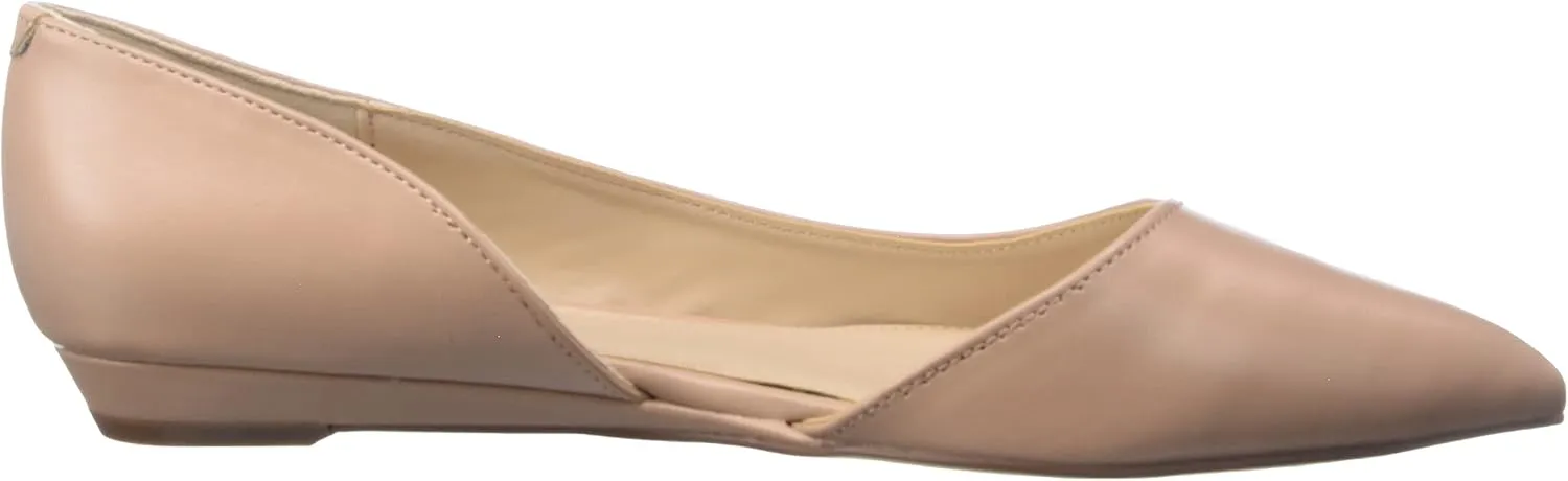 Nine West Women's Saige Dorsay Pointy Toe Slip On Flats