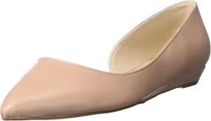 Nine West Women's Saige Dorsay Pointy Toe Slip On Flats
