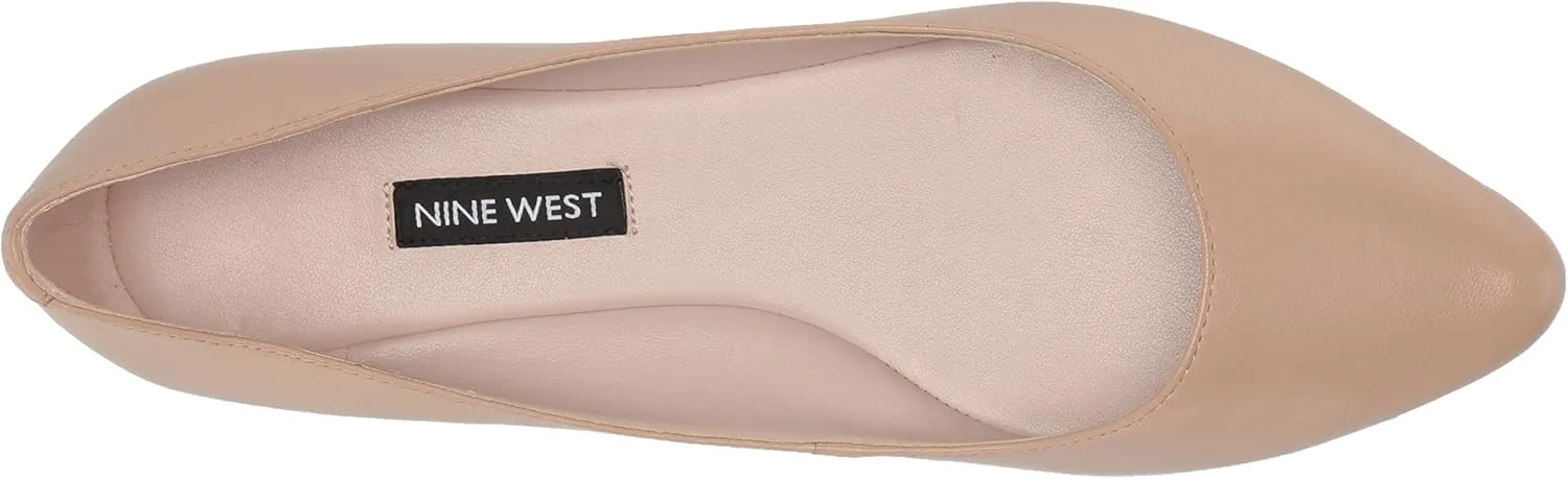 Nine West Women's Speakup Pointy Toe Slip-On Ballet Flat