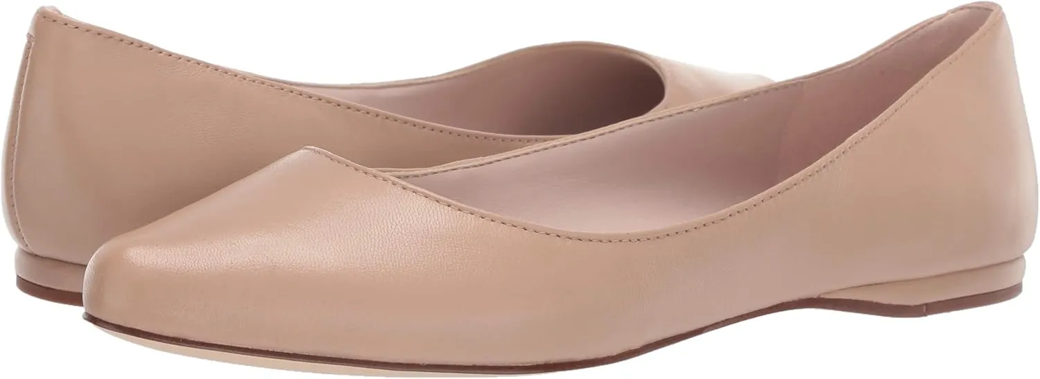 Nine West Women's Speakup Pointy Toe Slip-On Ballet Flat