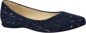 Nine West Women's Speakup Pointy Toe Slip-On Ballet Flat