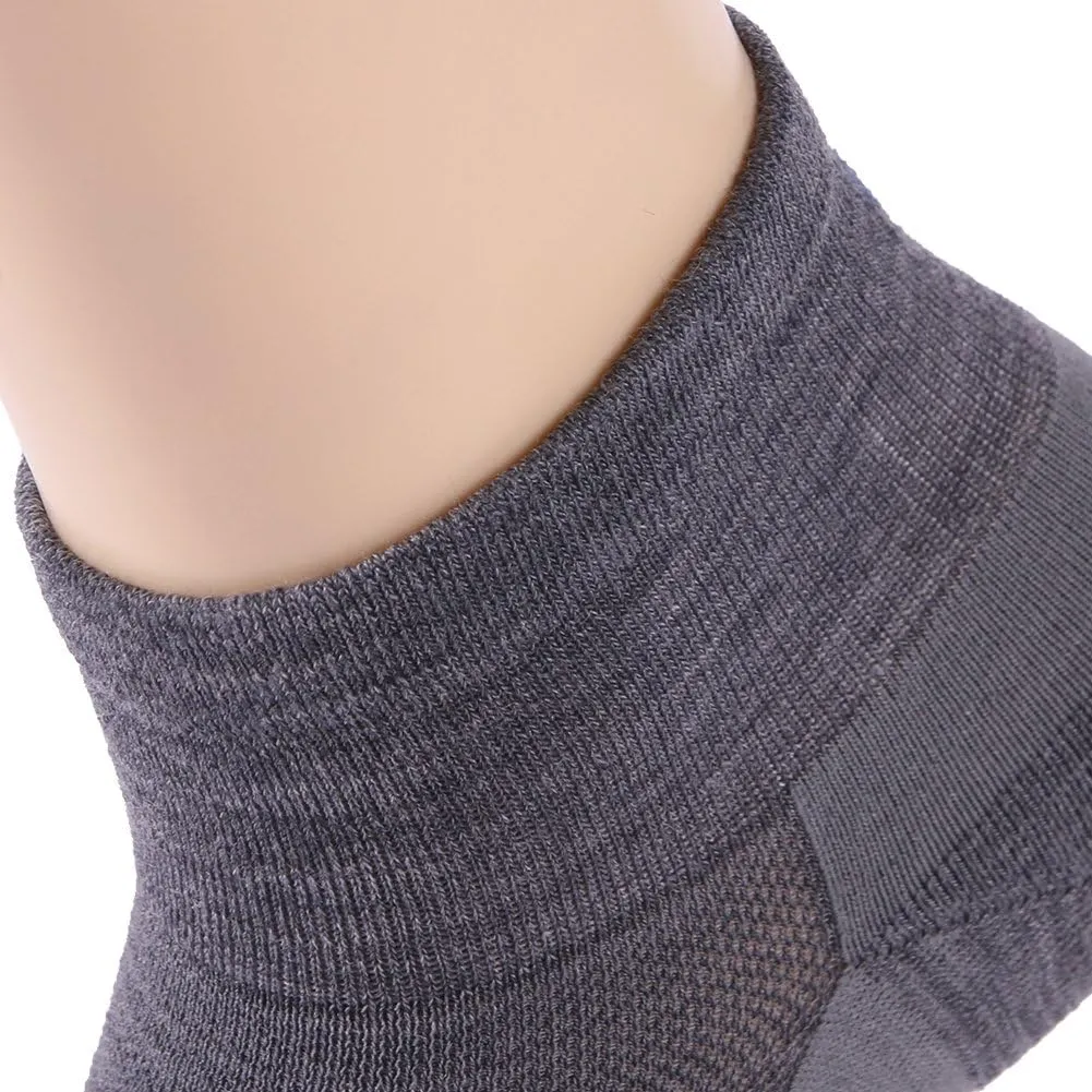 No Show Athletic Socks, ZEALWOOD Unisex Merino Wool Ultra-Light Running Tennis Golf Socks,1/3 Pairs