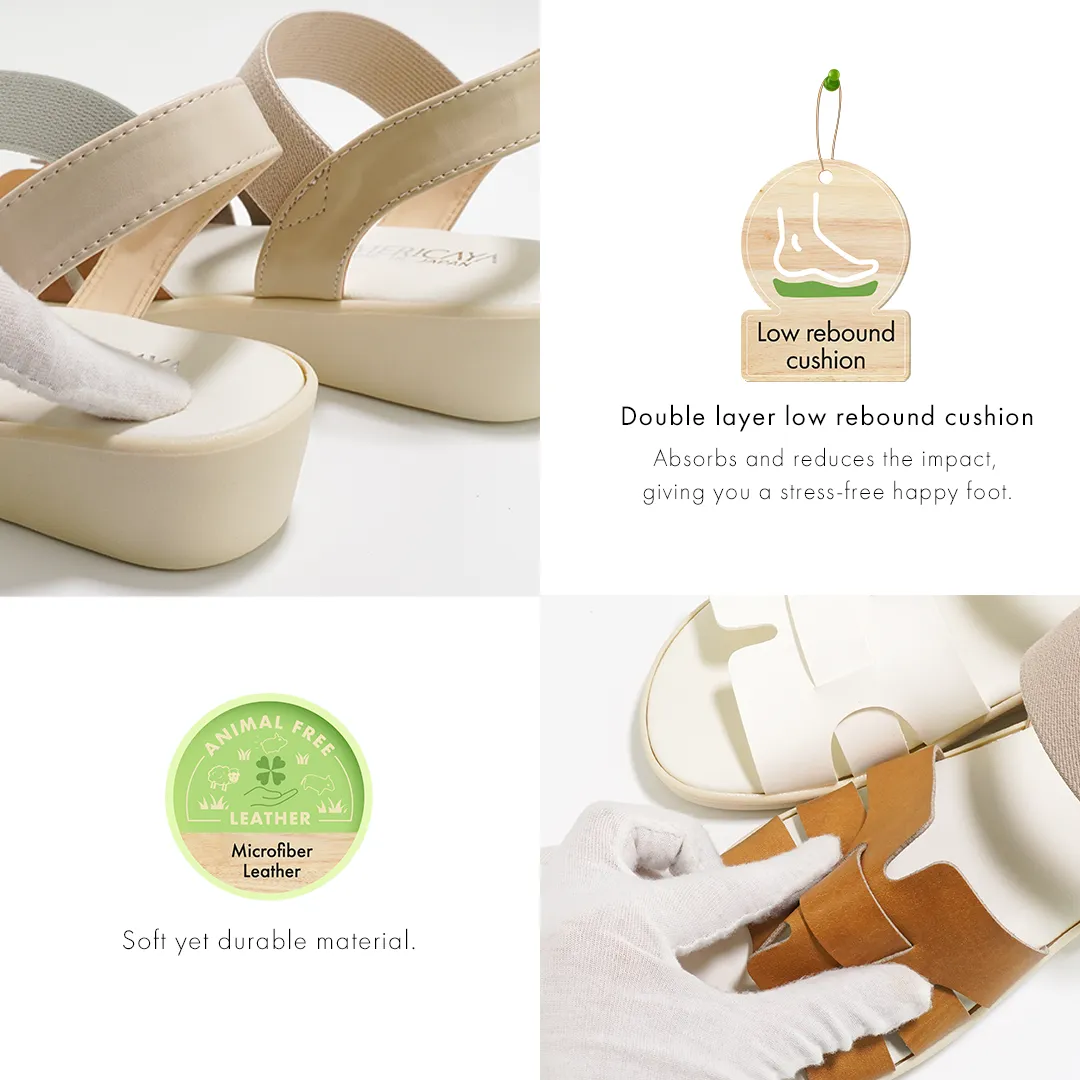 No.8308A Soft Cushion Ankle Belt Sandal