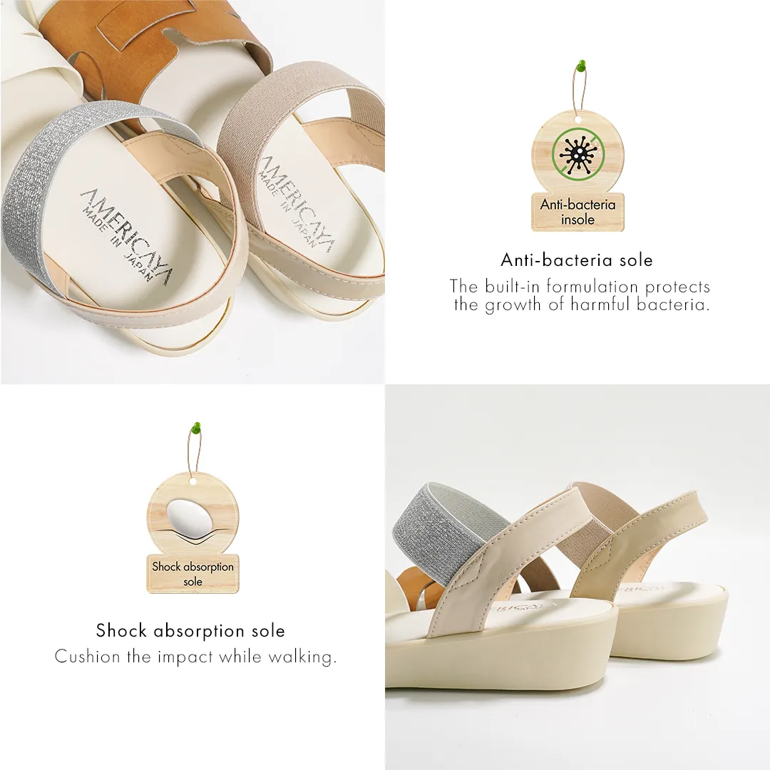 No.8308A Soft Cushion Ankle Belt Sandal
