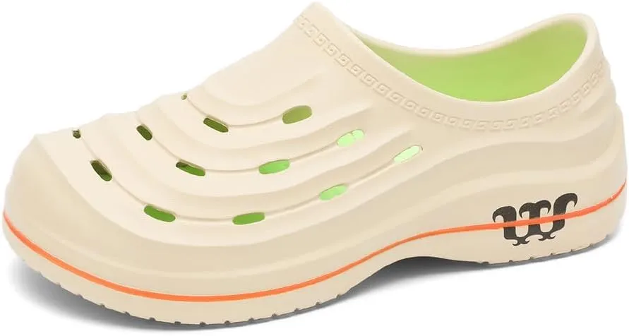 Non Slip Work Shoes Women Armadillo Shoe for Women Armadillo Clogs for Nurses Slip Resistant Shoe Lightweight Comfortable Restaurant Food Service Footwear Unisex Waterproof Garden Sneaker Soft Outdoor
