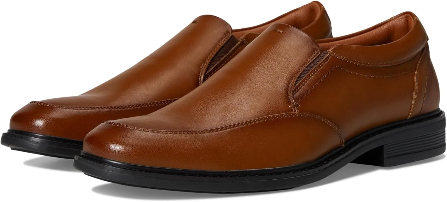 Nunn Bush Men's Jarvis Moccasin Toe Slip-on Dress Casual Business Loafers