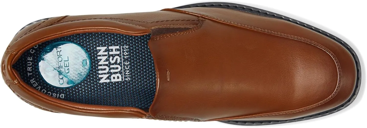 Nunn Bush Men's Jarvis Moccasin Toe Slip-on Dress Casual Business Loafers