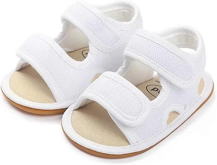 OAISNIT Baby Girls Boys Sandals Premium Breathable Anti-Slip Rubber Sole Infant Summer Outdoor Shoes Toddler First Walkers