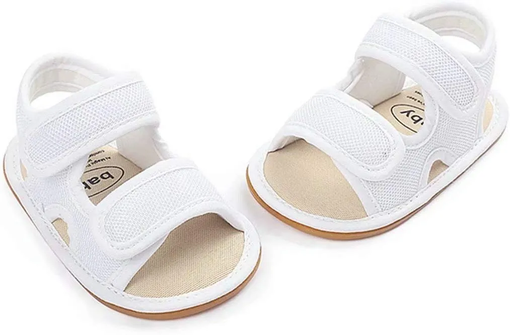 OAISNIT Baby Girls Boys Sandals Premium Breathable Anti-Slip Rubber Sole Infant Summer Outdoor Shoes Toddler First Walkers