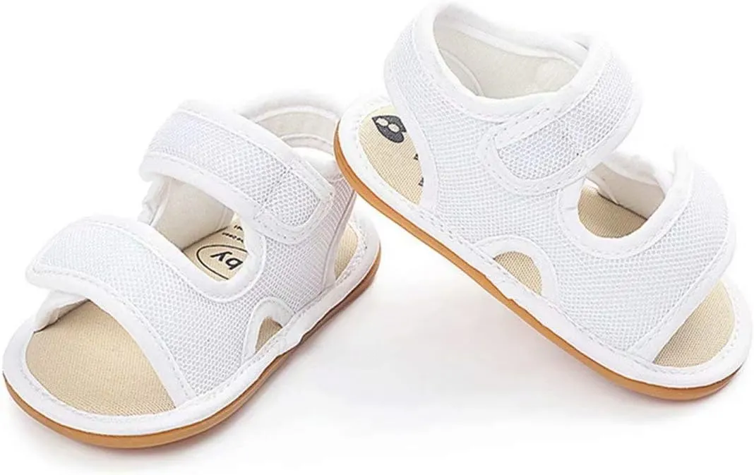 OAISNIT Baby Girls Boys Sandals Premium Breathable Anti-Slip Rubber Sole Infant Summer Outdoor Shoes Toddler First Walkers