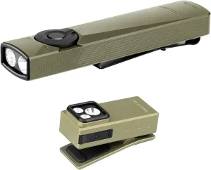 OLIGHT Arkfeld Ultra 1400 Lumens EDC Flat Flashlight Bundle Oclip Ultra EDC Flashlight Clip-on Light
