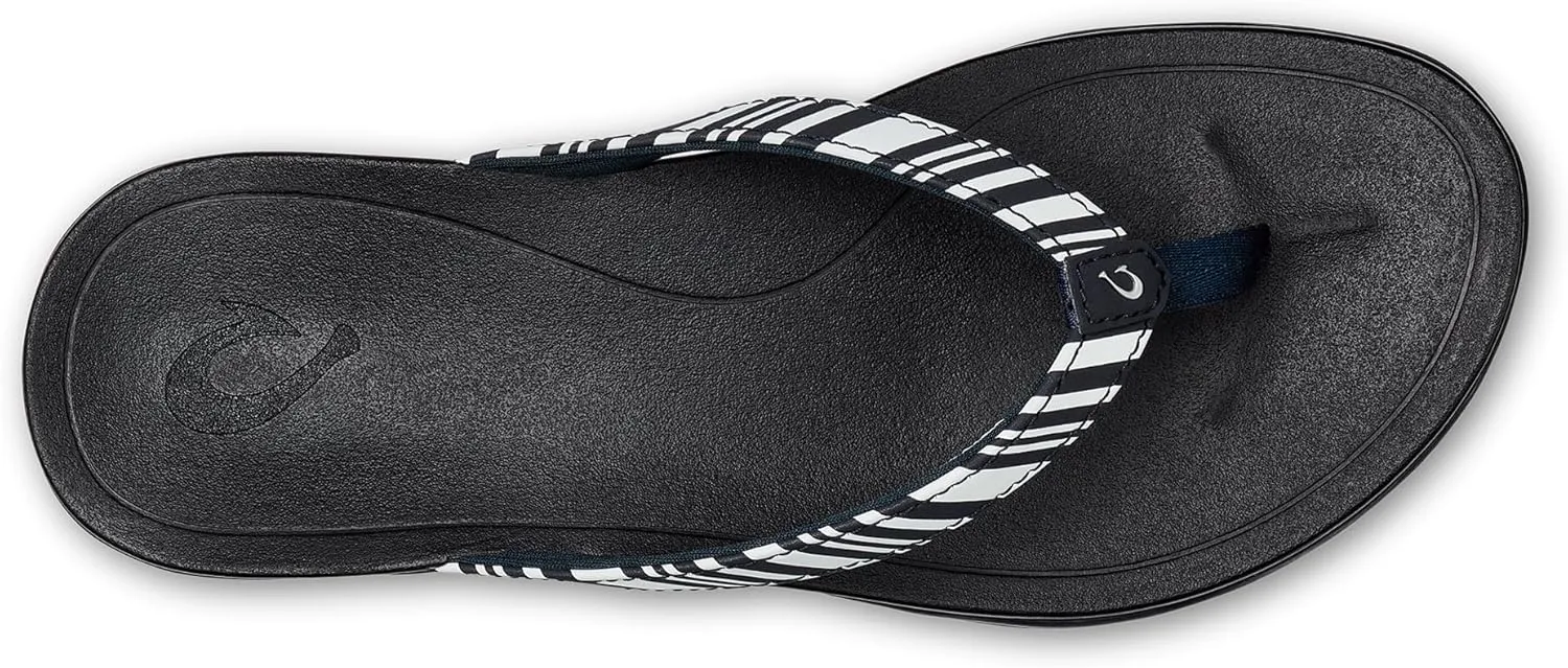OLUKAI Ho'opio Women's Beach Sandals, Quick-Dry Flip-Flop Slides, Clean & Minimal Aesthetic, Water Resistant & Enhanced Traction, All-Day Comfort