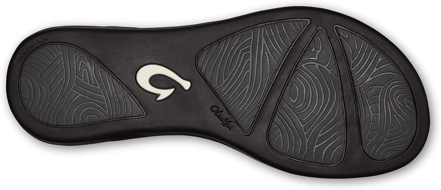 OLUKAI Ho'opio Women's Beach Sandals, Quick-Dry Flip-Flop Slides, Clean & Minimal Aesthetic, Water Resistant & Enhanced Traction, All-Day Comfort