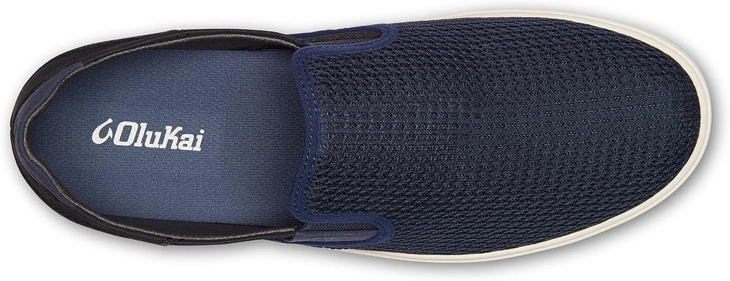 OLUKAI Lae'ahi Men's Slip On Shoes, Versatile & Casual Everyday Sneaker, Lightweight & Breathable Mesh, All-Day Wear & Comfort