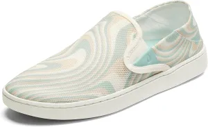 OLUKAI Pehuea Women's Slip On Sneakers, Casual Everyday Shoes with Easy On & Off Design, Breathable Mesh & Drop-in Heel, All-Day Comfort & Support