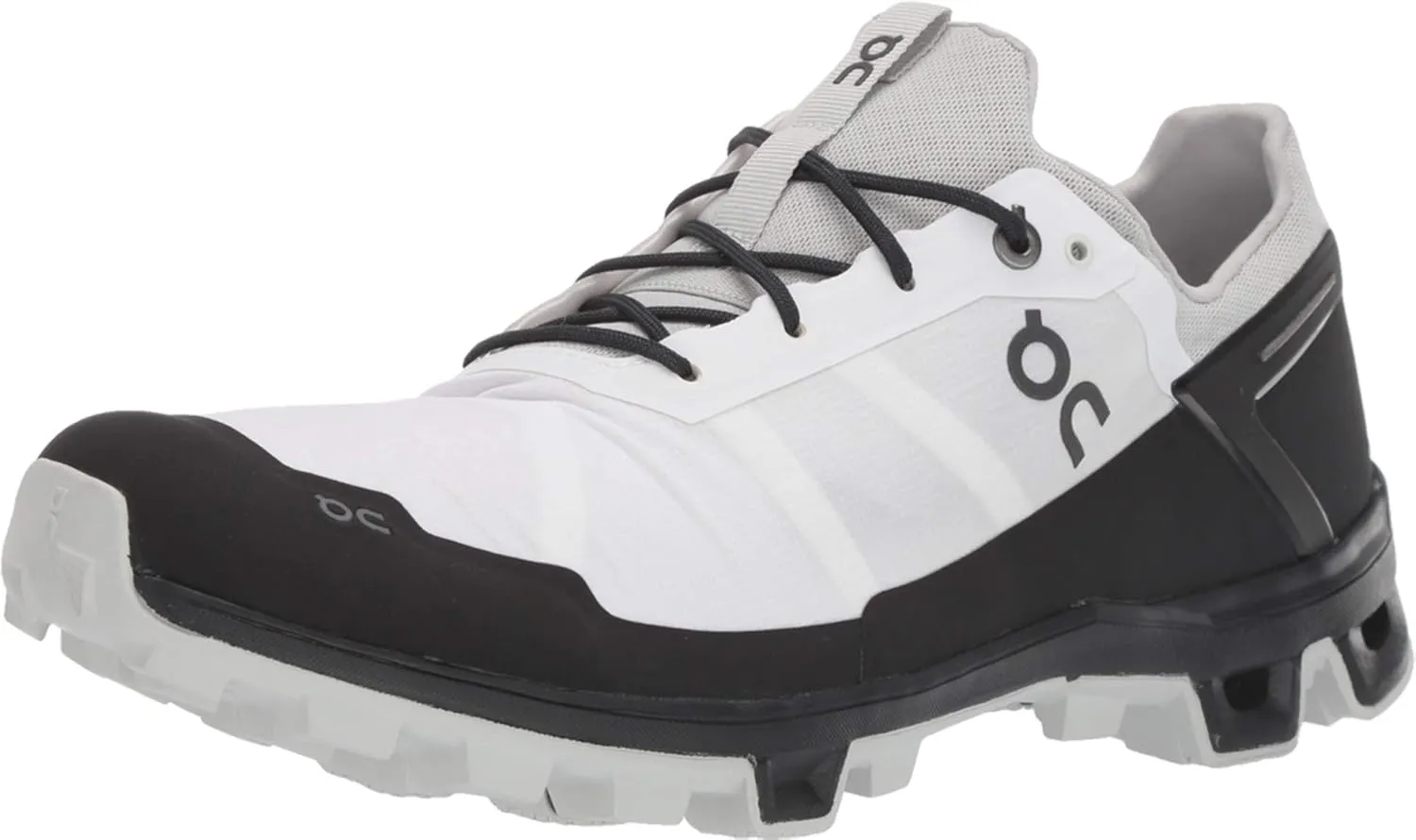 On-Running Mens Cloudventure Peak White/Black Running Shoe