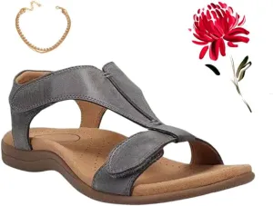 Orthowalkway Womens Sandals, Orthowalkway Shoes, 2025 New Comfortable Summer Sandals, Womens Comfy Orthotic Sandals, Women Casual Beach Sandal