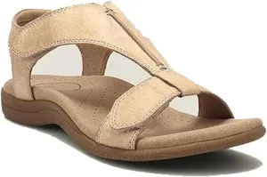 Orthowalkway Womens Sandals,Shoeshome Comfy Orthotic Sandals,Women Arch Support Sandal, Relief Walking Comfortable Shoes
