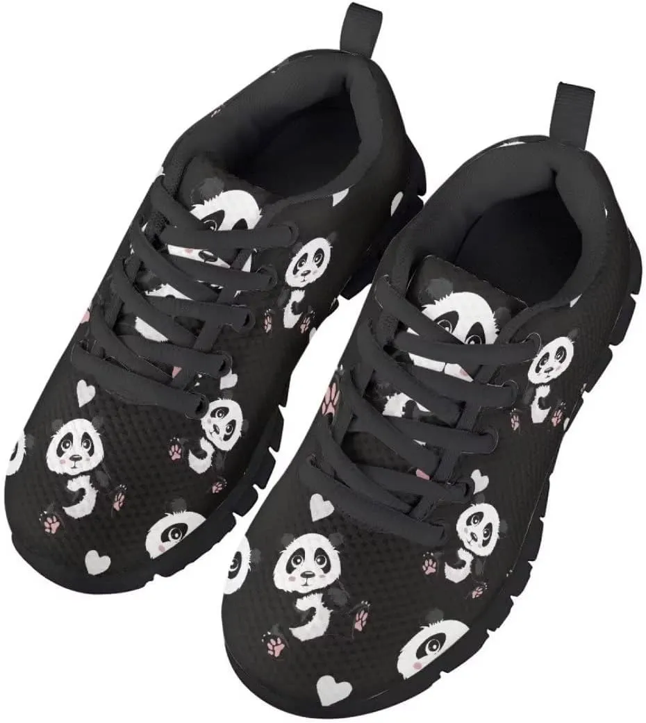 PinUp Angel Girls Lace Up Tennis Shoes Lightweight Mesh Breathable Adorable Running Sneakers Walking Shoes for Kid
