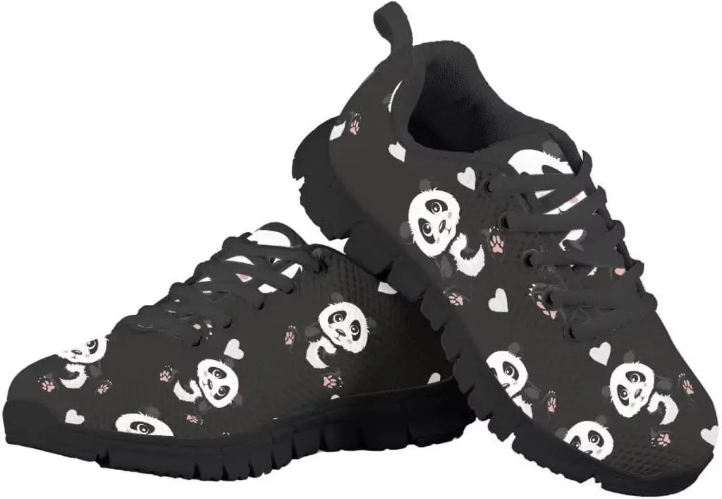 PinUp Angel Girls Lace Up Tennis Shoes Lightweight Mesh Breathable Adorable Running Sneakers Walking Shoes for Kid